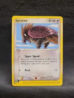 Spearow 81/100 EX Sandstorm Regular Common E Reader Card Pokemon - Image 1