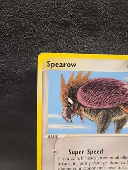 Spearow 81/100 EX Sandstorm Regular Common E Reader Card Pokemon - Image 2