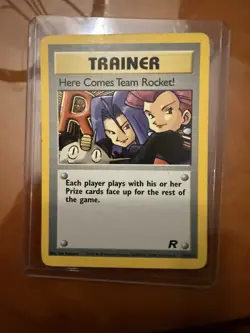 Here Comes Team Rocket! 15/82 Pokemon Team Rocket 2000 Holo Rare - Image 1