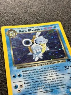 Pokemon TCG Dark Blastoise 3/82 Team Rocket Holo Rare WOTC Vintage LP - Image 5