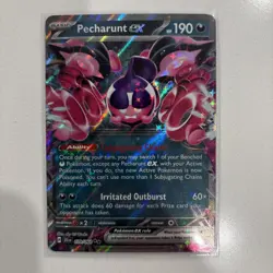 Pokemon Tcg Pecharunt ex 39/64 Ultra Rare Holo Pokemon Shrouded Fable - Image 1