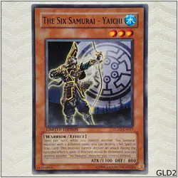 The Six Samurai - Yaichi - GLD2-EN017 - Common Limited Edition Yugioh - Image 1