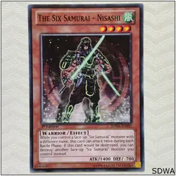 The Six Samurai - Nisashi - SDWA-EN005 - Common 1st Edition Yugioh - Image 1