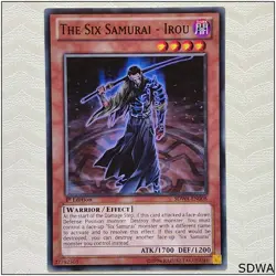 The Six Samurai - Irou - SDWA-EN008 - Common 1st Edition Yugioh - Image 1