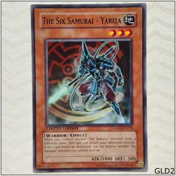 The Six Samurai - Yariza - GLD2-EN019 - Common Limited Edition Yugioh - Image 1