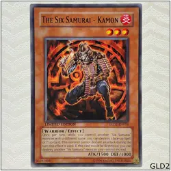 The Six Samurai - Kamon - GLD2-EN018 - Common Limited Edition Yugioh - Image 1