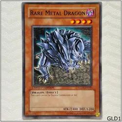 Rare Metal Dragon - GLD1-EN020 - Common Limited Edition Yugioh - Image 1
