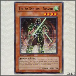 The Six Samurai - Nisashi - GLD2-EN020 - Common Limited Edition Yugioh - Image 1