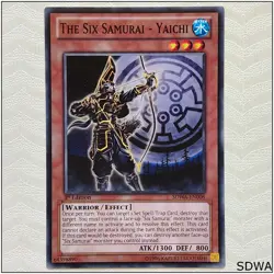 The Six Samurai - Yaichi - SDWA-EN006 - Common 1st Edition Yugioh - Image 1