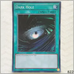 Dark Hole - DESO-EN042 - Super Rare 1st Edition Yugioh - Image 1