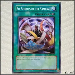 Six Scrolls of the Samurai - CRMS-EN059 - Common Unlimited Yugioh - Image 1