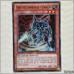 The Six Samurai - Yariza - SDWA-EN003 - Common 1st Edition Yugioh - Image 1