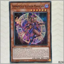 Apprentice Illusion Magician - LED6-EN007 - Super Rare 1st Edition Yugioh - Image 1