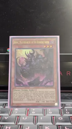 YuGiOh - Rubic, Malebranche of the Burning Abyss NECH-EN082 Ultra Rare NM - Image 1