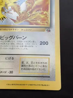 1997 Zapdos Articuno Moltre Pokemon Jumbo Card Corocoro Promo Japanese - Image 4