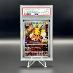PSA 10 Detective Pikachu 098/SV-P Promo Japanese Pokemon Card - Image 1