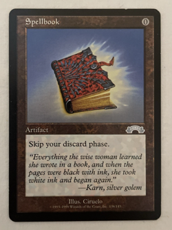 1 x Spellbook Exodus MTG Magic the Gathering LP - Image 1
