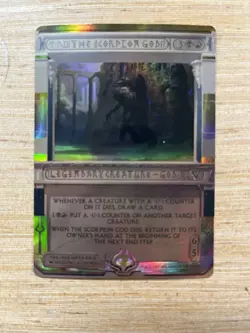 1xMTG The Scorpion God-Masterpiece Series: Amonkhet Invocations Foil-MP+ - Image 1