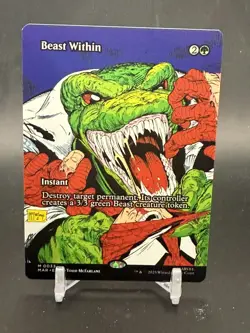 Spider-Man MTG Beast Within Borderless NONFOIL M0033 - Image 1
