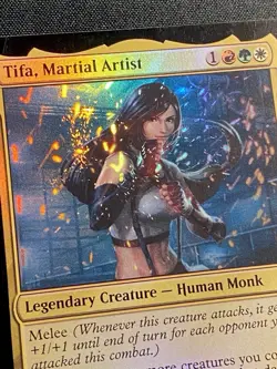 Tifa, Martial Artist Foil M 0006 Final Fantasy FIC MTG NM- - Image 3