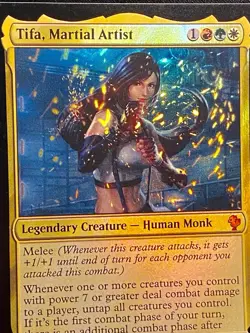 Tifa, Martial Artist Foil M 0006 Final Fantasy FIC MTG NM- - Image 4