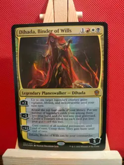 Dihada, Binder of Wills FOIL - Commander: Dominaria United - Mythic - NM - MTG - Image 1