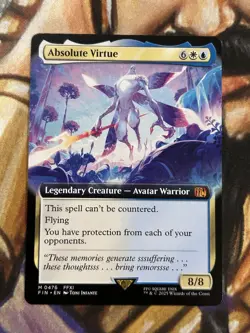 Absolute Virtue 0476 (Extended Art) Normal MTG FINAL FANTASY English - NM 🔥 - Image 1