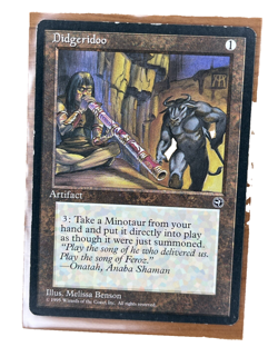 Didgeridoo Homelands MTG Magic Condition Shown In Many Pictures Reserve List - Image 1
