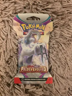 Paldea Evolved Booster Pack Pokemon TCG Sealed - Image 1
