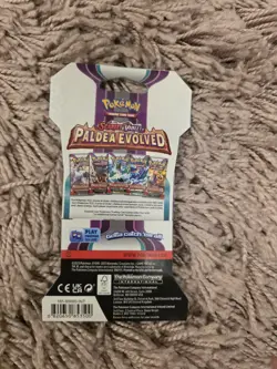 Paldea Evolved Booster Pack Pokemon TCG Sealed - Image 2