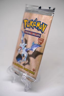 Pokemon TCG 1999 1st Edition Fossil Booster Pack Aerodactyl Art WOTC Sealed - Image 3