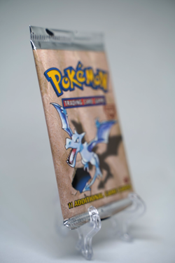 Pokemon TCG 1999 1st Edition Fossil Booster Pack Aerodactyl Art WOTC Sealed - Image 4