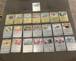Pokemon lot 22 reverse holo Mega Evolution Electric Normal Steel - Image 1