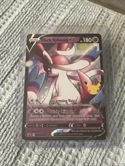 Dark Sylveon V ⭐ SWSH134 Holo Promo SWSH Black Star Pokemon NM - Image 1