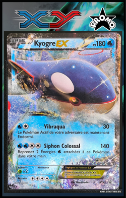 Carte Pokemon Kyogre XY41 Promo Bloc XY FR - Image 1