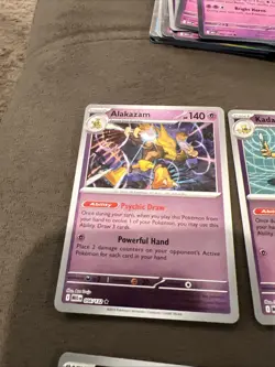 Pokemon lot 21 reverse holo Mega Evolution Psychic Water - Image 2