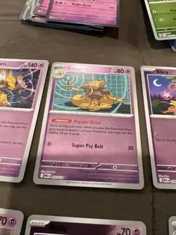 Pokemon lot 21 reverse holo Mega Evolution Psychic Water - Image 3