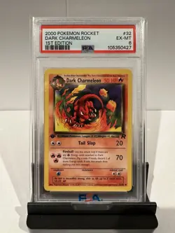 Pokemon 1st Edition Dark Charmeleon Team Rocket Set 32/82 - PSA 6 EX-MT - Image 1