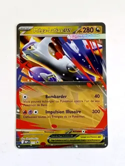 CARTE POKEMON MEGA LATIAS EX MEP 011 MEGA EVOLUTION HOLO PROMO BLACK STARS FR - Image 1