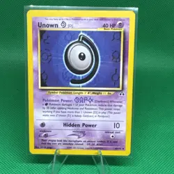Pokemon Unown Letter (D) 1995-2001 Vintage 47/75 Neo Discovery - Image 1