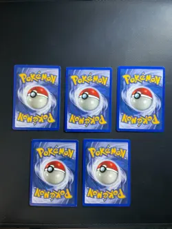 Unown Pokemon Card Lot of 5 Neo Destiny Era Letters - Vintage WOTC 1st Ed - Image 2