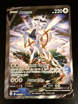 Arceus v 166/172 Brilliant Stars Alternative Rare Ultra Pokemon TCG NM! - Image 1