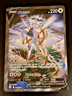 Arceus v 166/172 Brilliant Stars Alternative Rare Ultra Pokemon TCG NM! - Image 4
