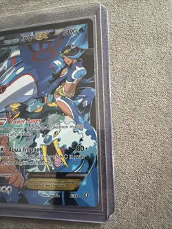 Pokemon TCG Team Aqua's Kyogre-EX Double Crisis Holo Card 6/34 - Image 5