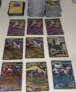 Pokemon Mega Evolution TCG English Bulk Cards Holo 38 Code Cards Lot (340+) - Image 1
