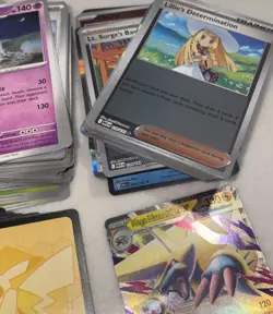 Pokemon Mega Evolution TCG English Bulk Cards Holo 38 Code Cards Lot (340+) - Image 4