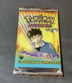 (1) Pokemon 2000 1st Edition Gym Heroes Booster Pack Sealed - Image 1
