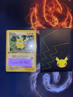 1st Edition Pikachu 60/64 Jungle🔥Pack Fresh🔥WoTC Pokemon 009💎NM++ Mint💎 - Image 1