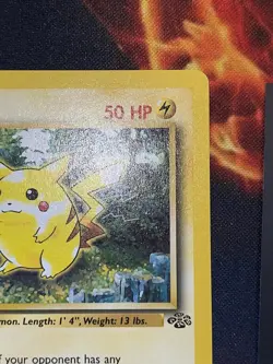 1st Edition Pikachu 60/64 Jungle🔥Pack Fresh🔥WoTC Pokemon 009💎NM++ Mint💎 - Image 5