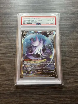 PSA 10 Galarian Articuno V Full Alt Art 170/198 Chilling Reign Pokemon - Image 1